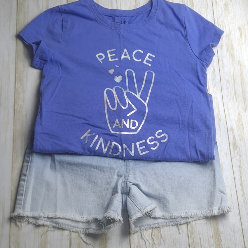 Girls Graphic T Shirt